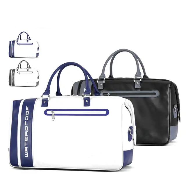 Bolsa de microfibra de microfibra impermeable para hombres Sport Sport Carry Boston Golf Sport Bag Boston Bolsas de golf