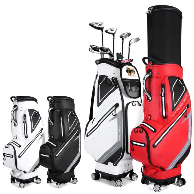Bolsa de viaje de golf impermeable divisor de 5 vías Bolsa de golf retráctil