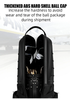 Bolsas de avión de viaje de golf bolsas de viaje de golf personalizadas con ruedas con ruedas