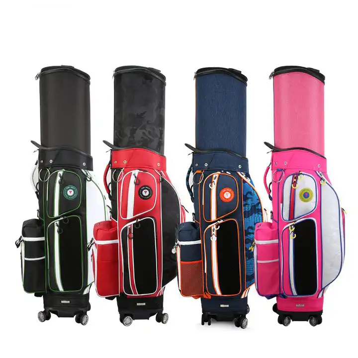  Bolsa de viaje de golf con manga retráctil
