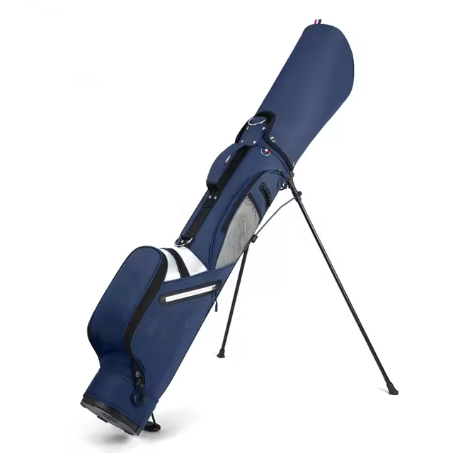  Nylon Sunday Golf Stand Bag Gun Bolsa de golf impermeable con soporte