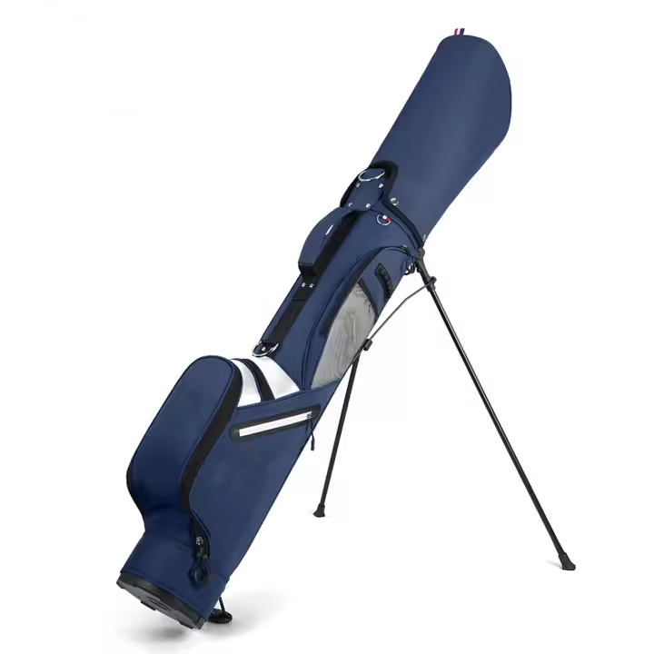  Nylon Sunday Golf Stand Bag Gun Bolsa de golf impermeable con soporte