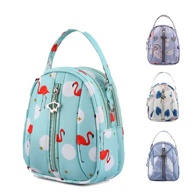Bolso de mano de golf de nylon para mujeres