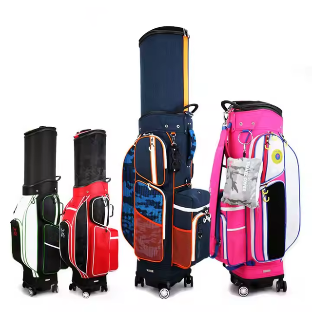  Bolsa de viaje de golf con manga retráctil