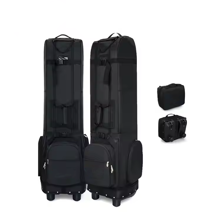 Bolso de viaje de golf con ruedas Durable Nylon Water Water Travel Tours Tour Bag Tour Golf Bolse