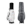 Bolsa de golf personalizada Bag White Golf Bag With Wheels