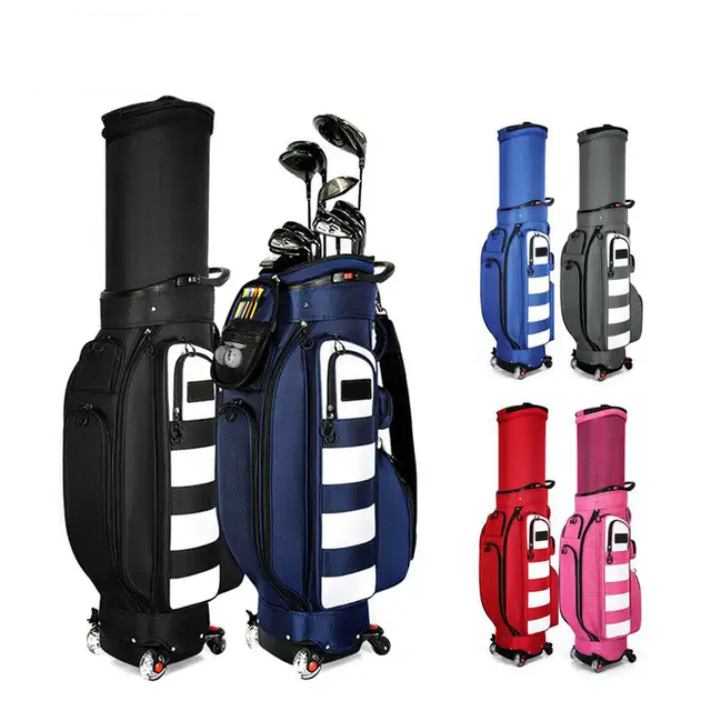 Bolso de viaje de golf bolso de golf retráctil de alta calidad personalizada