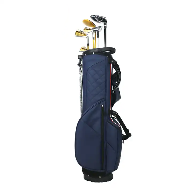  Ligero con ruedas PU Pu stand personalizados de stand de golf del domingo