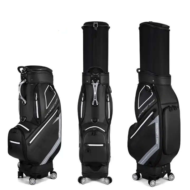 Bolsa de viaje de golf impermeable divisor de 5 vías Bolsa de golf retráctil